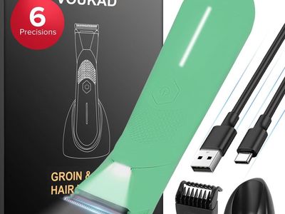 NEW Personal Hair Trimmer for Women and Men, Pubic Body Groomer, Waterproof Hair Clipper
