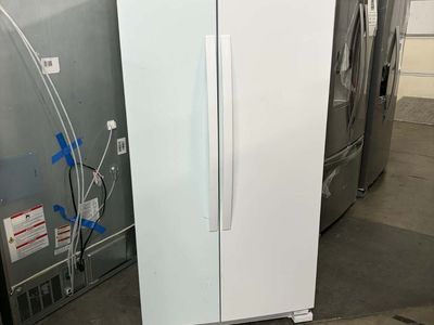 NEW WHIRLPOOL 25 C FT WHITE SIDE BY SIDE