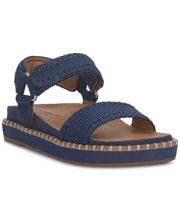 Lucky Brand Ullaniah Flat Sandals - Blue 9M