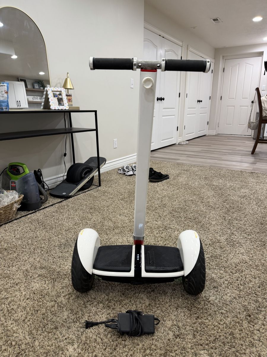 Segway Ninebot S-Plus Self-Balancing Scooter with Control Bar and Charger