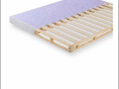 Queen wood box spring w/ cover