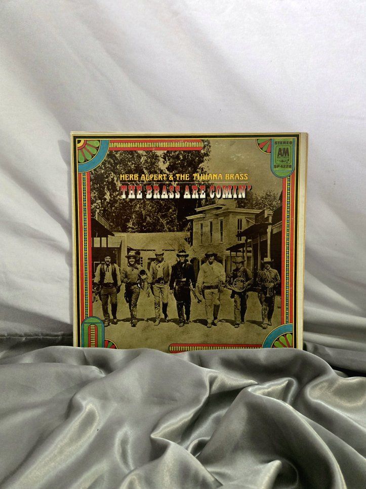 Lot of 4 LPs - Vintage Herb Alpert Tijuana Brass Band Vinyl Records - Jazz Pop [1960-70s]