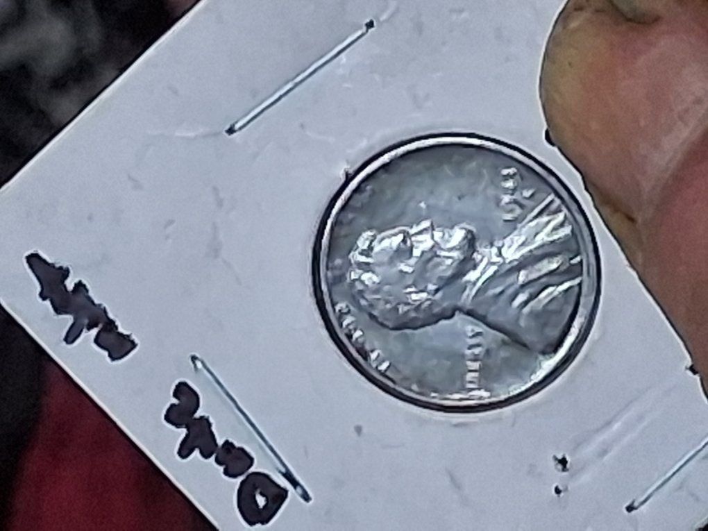 1943 S steel penny rpm and cud errors
