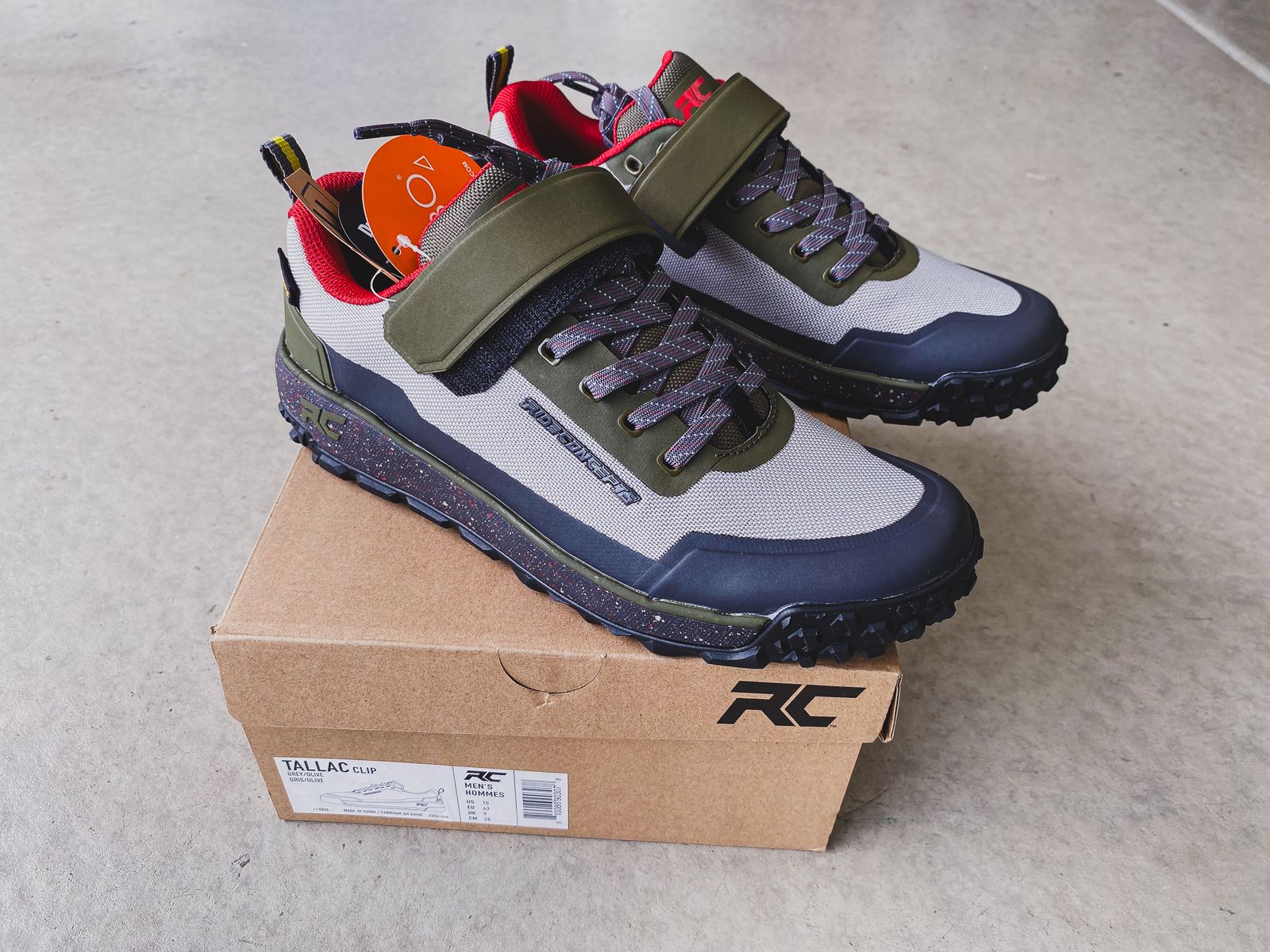BRAND NEW: RIDE CONCEPT MEN’S TALLAC CLIP MTB SHOES SIZE 10