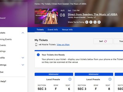 Tickets for Direct From Sweden The Music of ABBA August 7, 2026 Sandy Ampitheatre