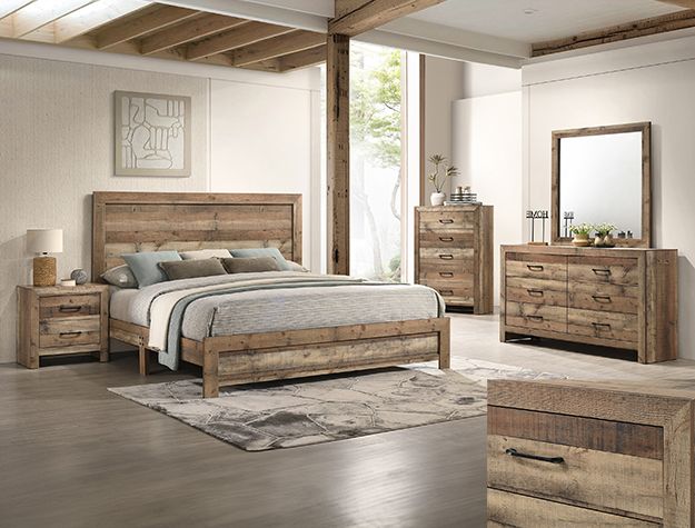 NEW King 6 PIECE BEDROOM SET -NEW IN BOX