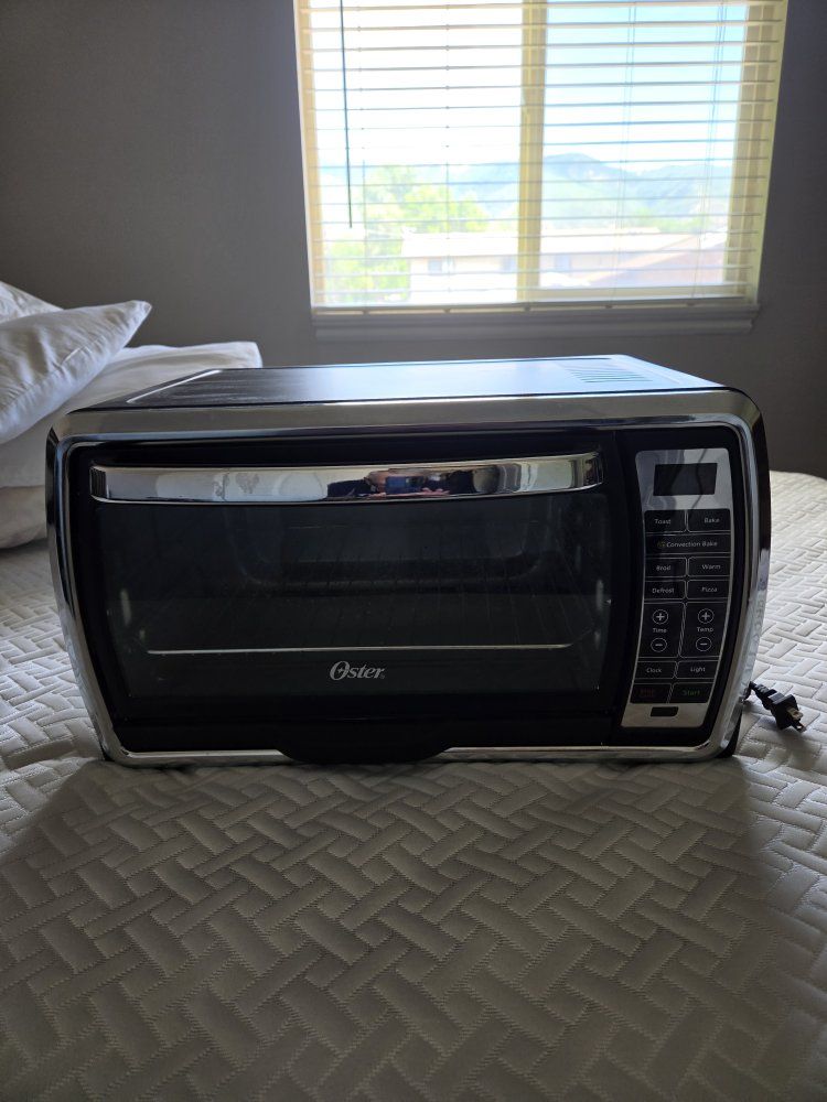 Oster Extra Large Digital Countertop Convection Toaster Oven, Stainless Steel Finish