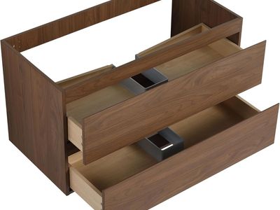 36" Wall Mounted Vanity with 2 Drawers