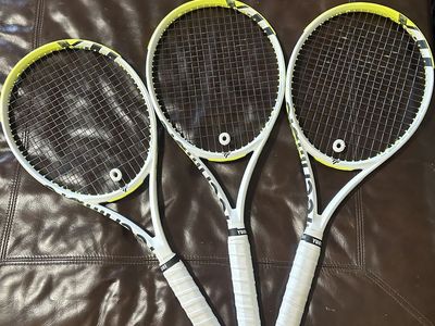Tecnifibre TF-X1 305 v2 - 4 3/8 grip size on all 3 rackets