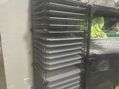 Scrapbook Organizer Cart