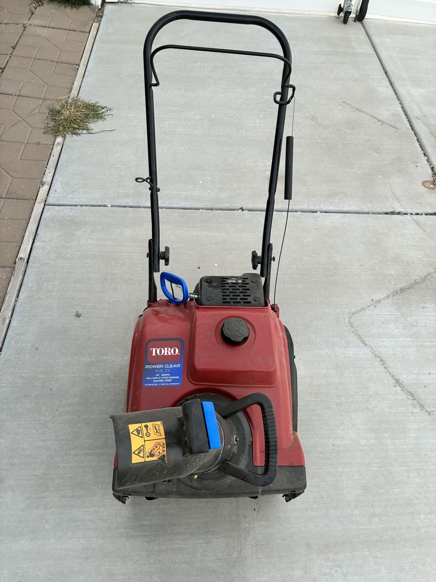 Toro Snowblower For Sale