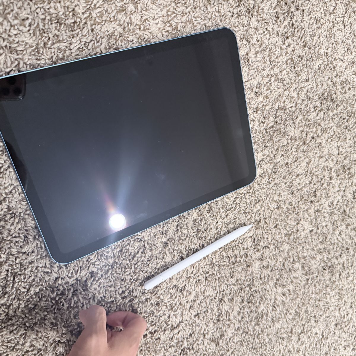 Apple iPad A16 128GB Blue with Apple Pencil