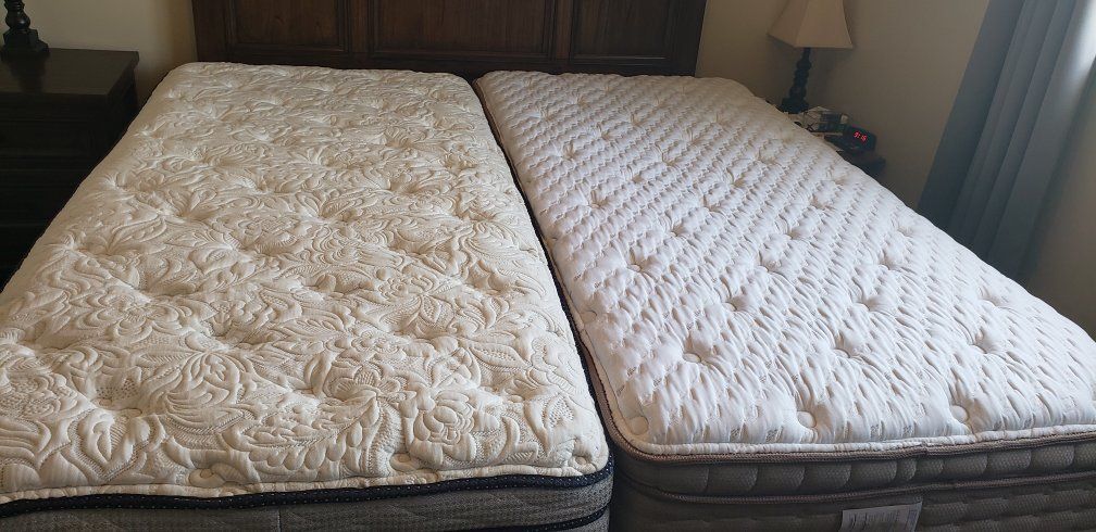 Serta Split King Mattress Set