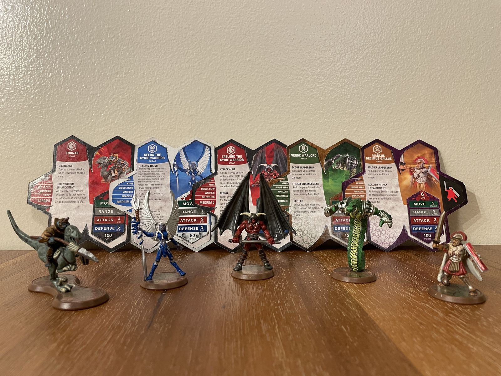 Heroscape: Heroes of Bleakwoode Expansion from Wave 1 Mallidon's Prophecy