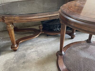 Ethan Allen Vintage Queen Anne Coffee & End Tables