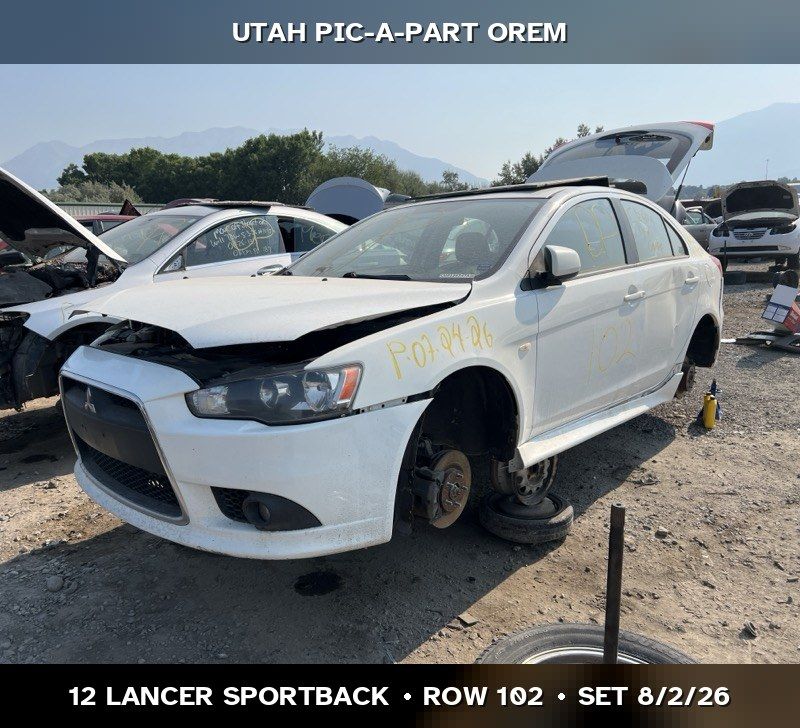 New Arrival - 2012 Mitsubishi Lancer Sportback Parts - UTPAP Orem
