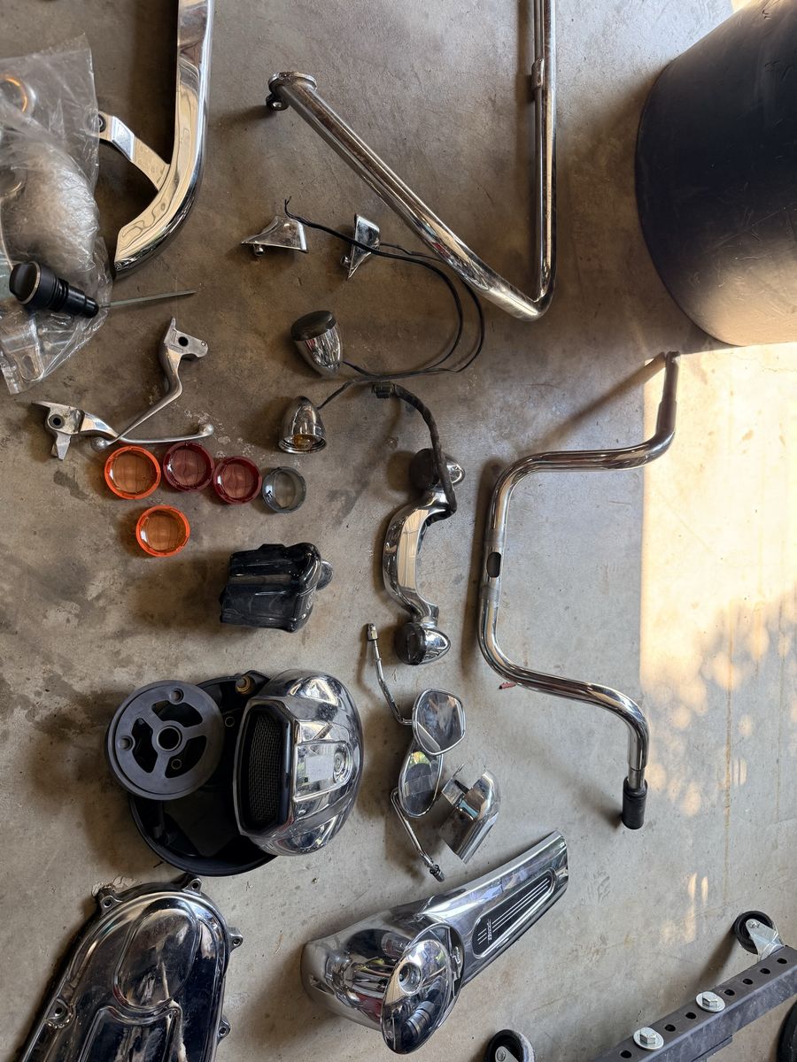 2015 Harley road glide stock parts