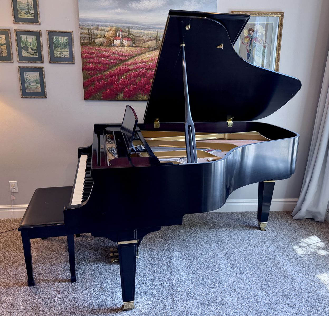 2003 Sohmer & Co 6'2" Semi-Concert Grand Piano, model 90T