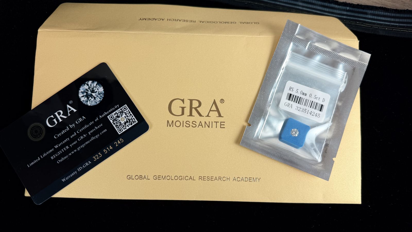 .50 Carat Tested And Certified Moissanite