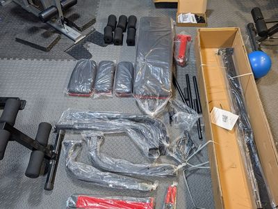 Spare Gym parts box: Fitvids Home Gym Fitness M900/M950 Equipment - Box 6/7 (Parts)