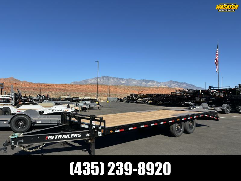 PJ Trailers 8.5X22 14K F8 I-BEAM DECKOVER Equipment Trailer