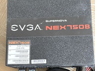 EVGA SuperNOVA NEX750B 750W 80+ Bronze Semi-Modular Power Supply – Tested Working $60 cash/venmo