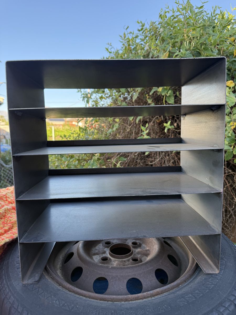 Custom Metal Storage Shelf Organizer