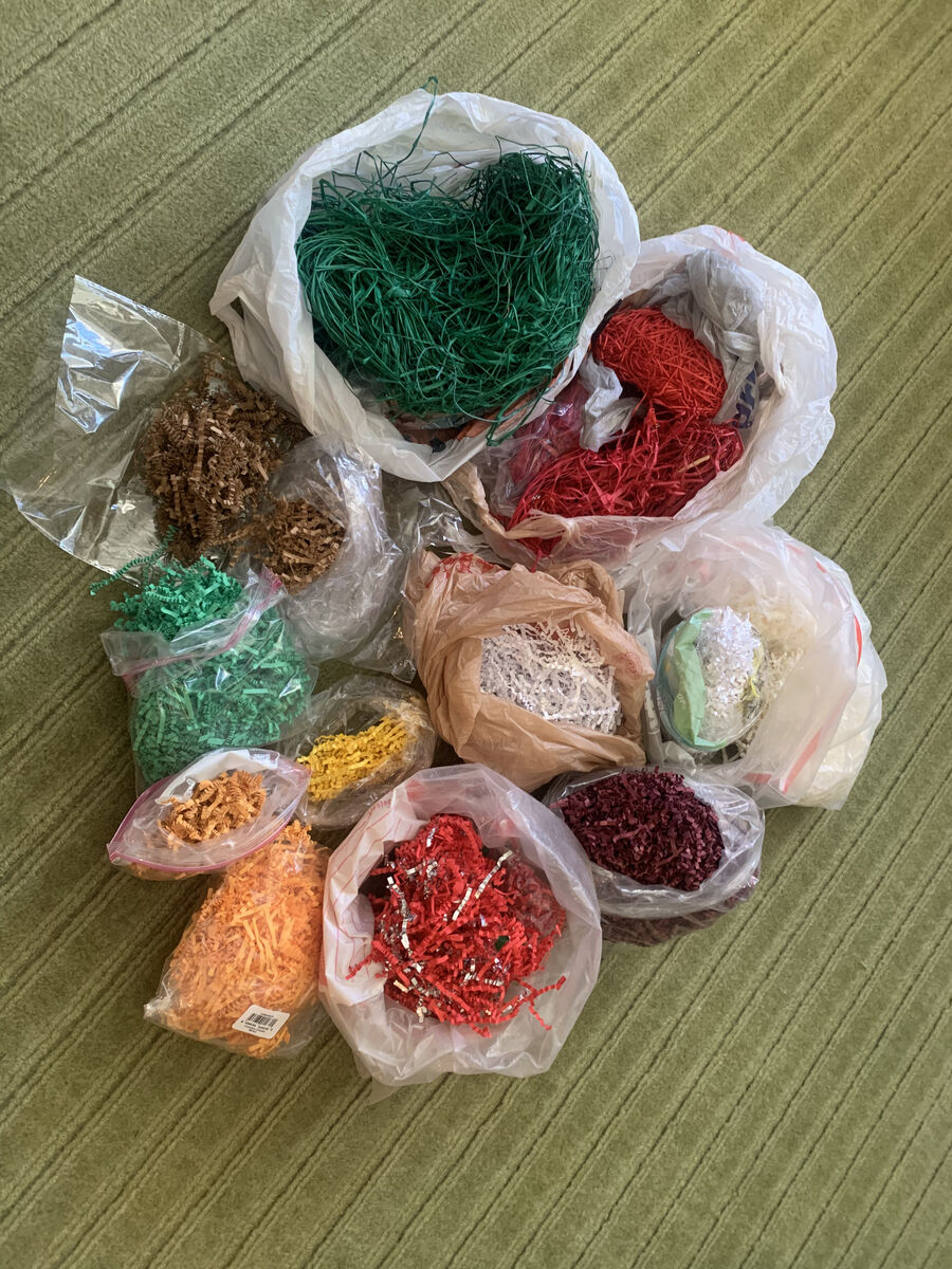 Rafia & Crinkle papr