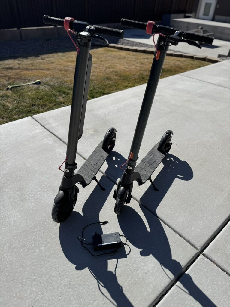 X7 & X8 42 volt Electric Scooters with Charger