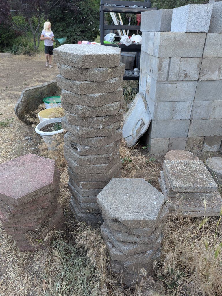 hexagon pavers