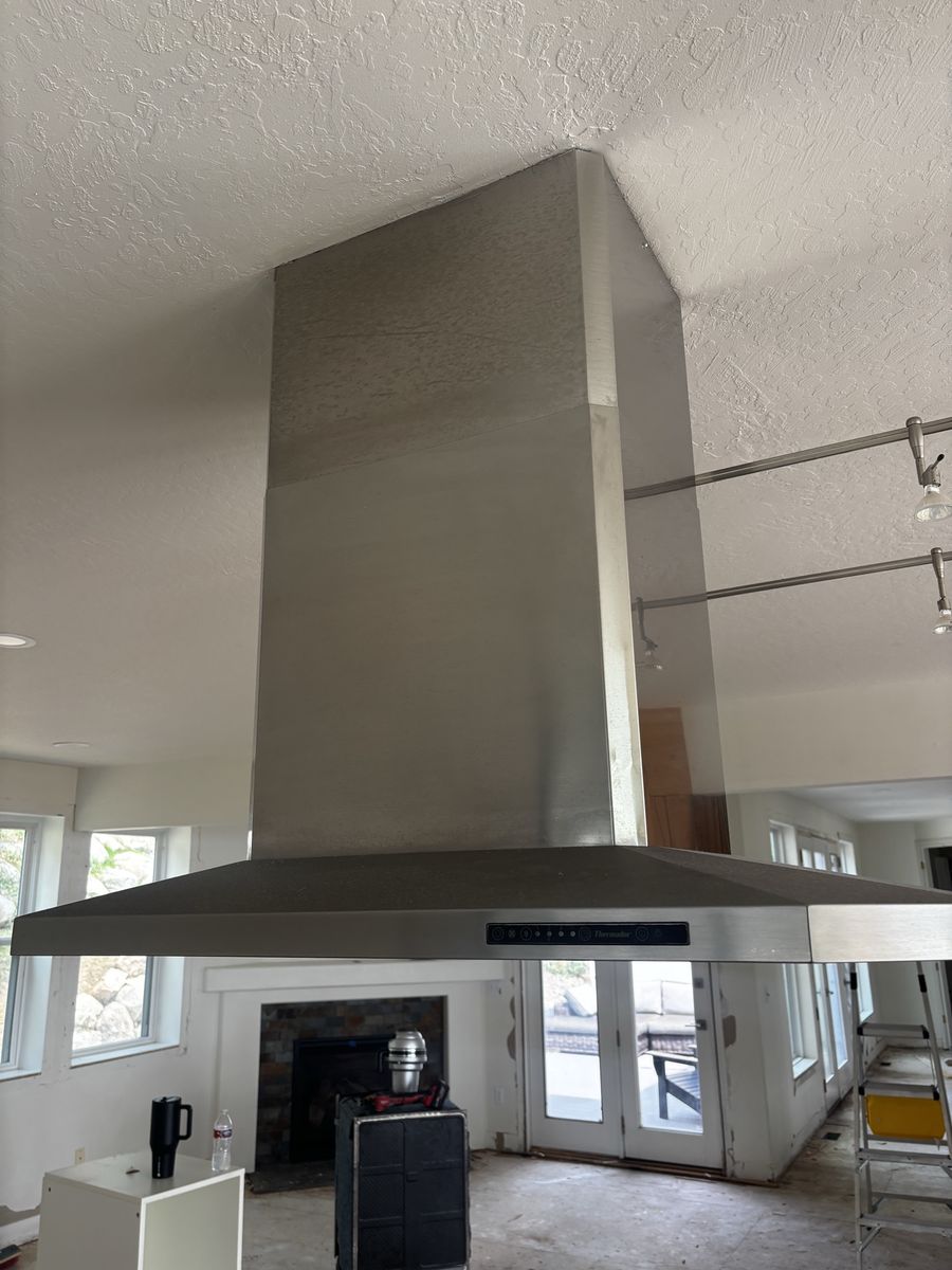 Thermador HNI42YS Stainless Steel Island Range Hood 42" with Remote Ventilator Model