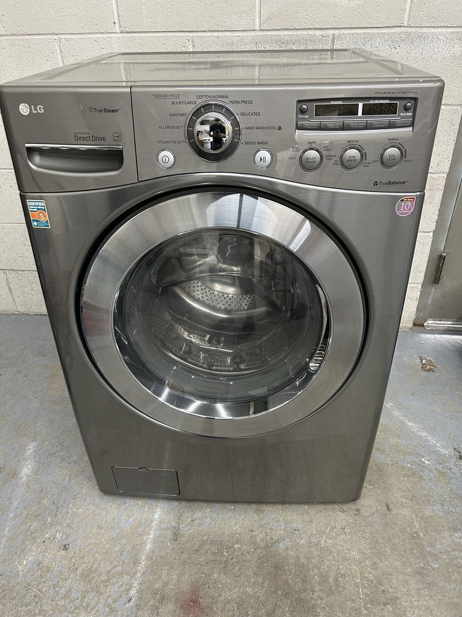 Lg stainless washing machine