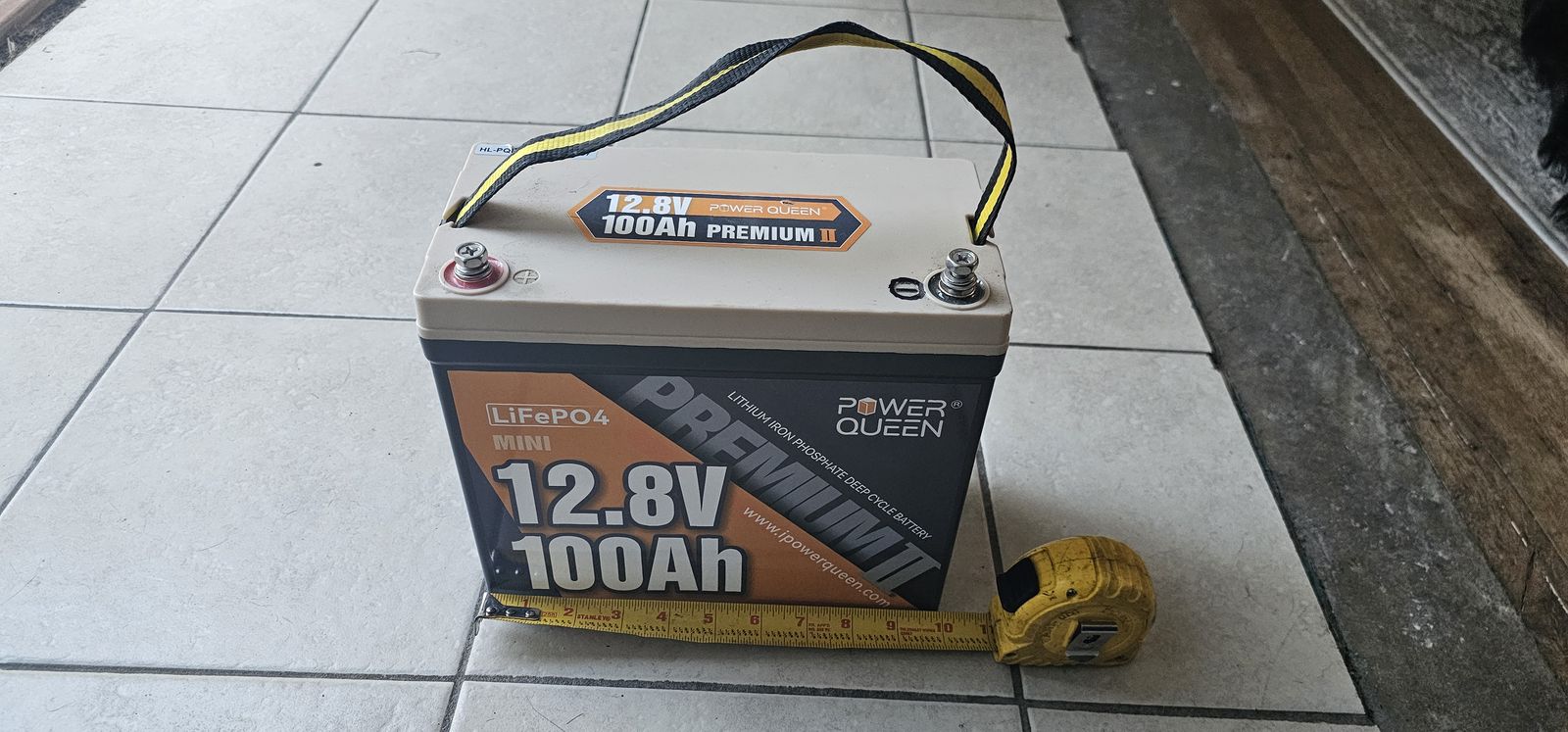 Power Queen MINI 100AH LIFEP04 lithium Battery