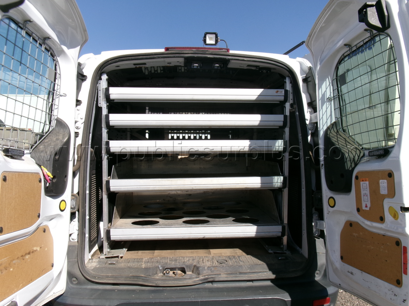 Van Shelving Racking Drawers for Ford Connect van stainless steel quality