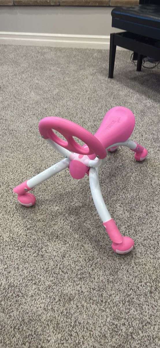 Yike Pink Balance Ride-On Toy