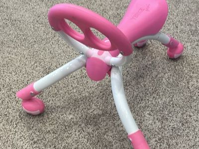 Yike Pink Balance Ride-On Toy