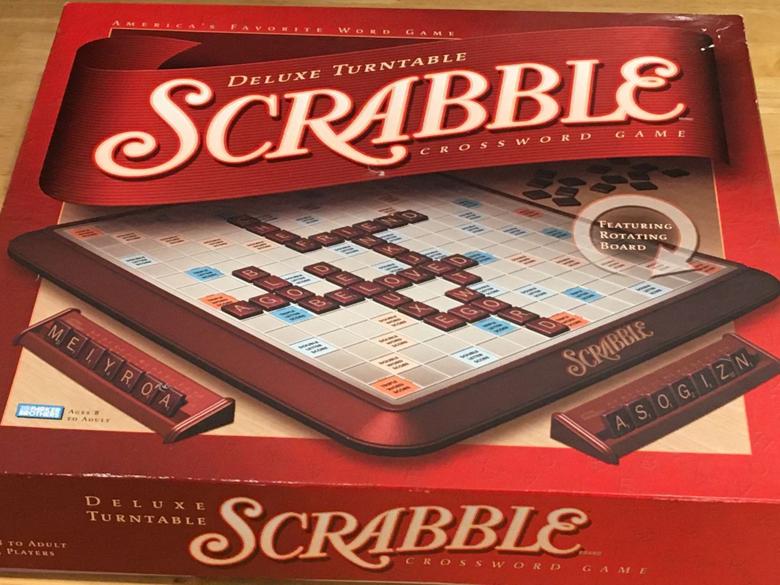 Hasbro Deluxe Turntable Scrabble