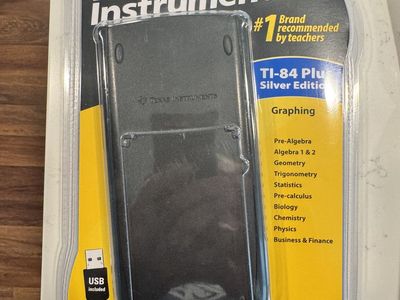 TI-84 Plus silver edition