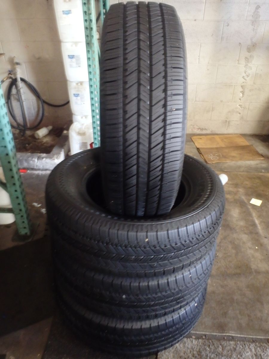 275/65R18 BLACKHAWK HISCEND-H HT01 SET OF USED TIRES