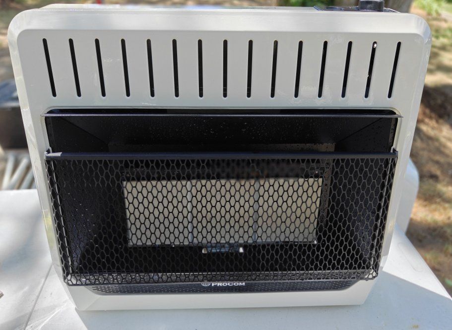 ProCom Portable Propane/Natural Gas Heater - Compact & Versatile - Great for Small Spaces