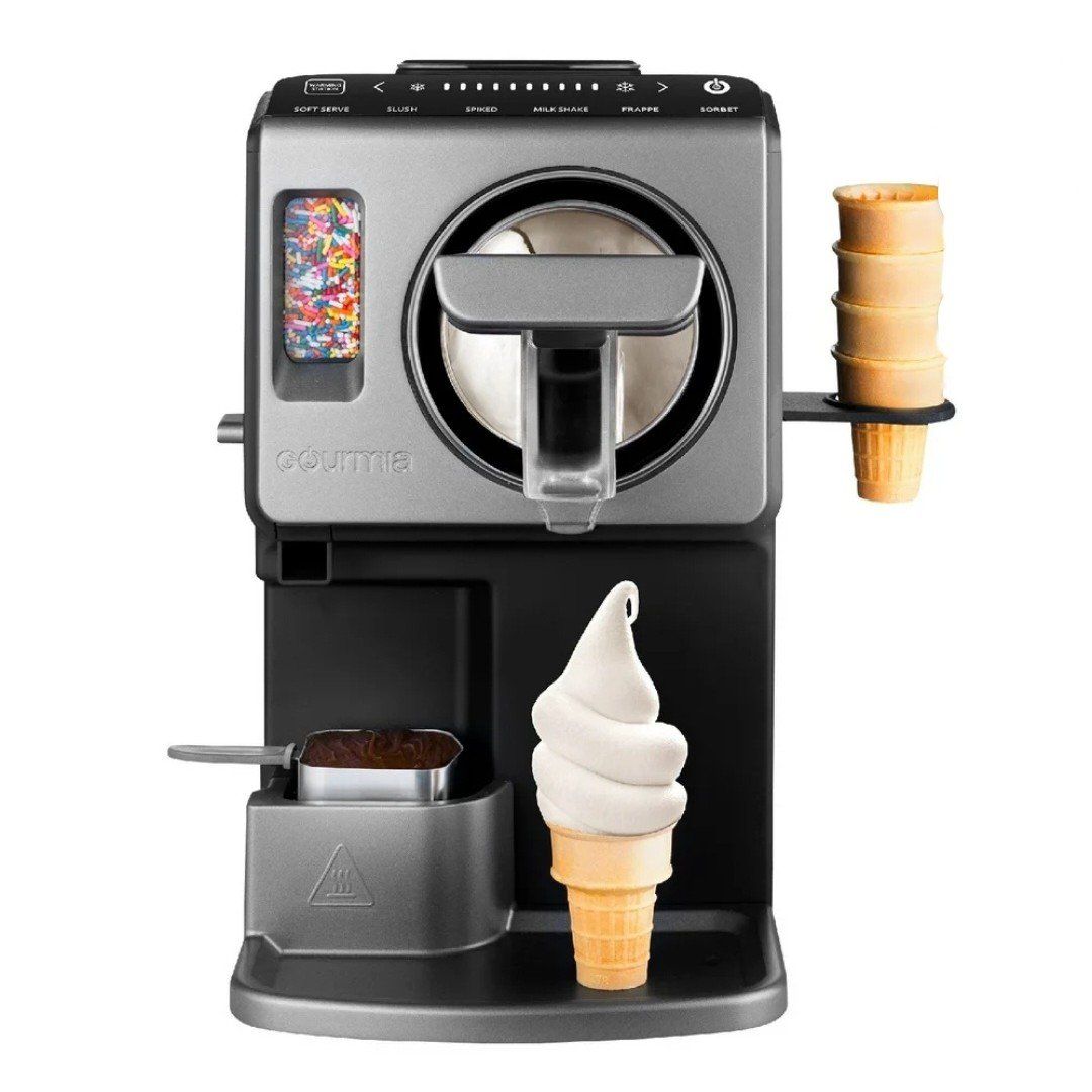 NEW-Gourmia Auto Ice Cream & Frozen Drink Maker