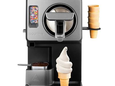NEW-Gourmia Auto Ice Cream & Frozen Drink Maker