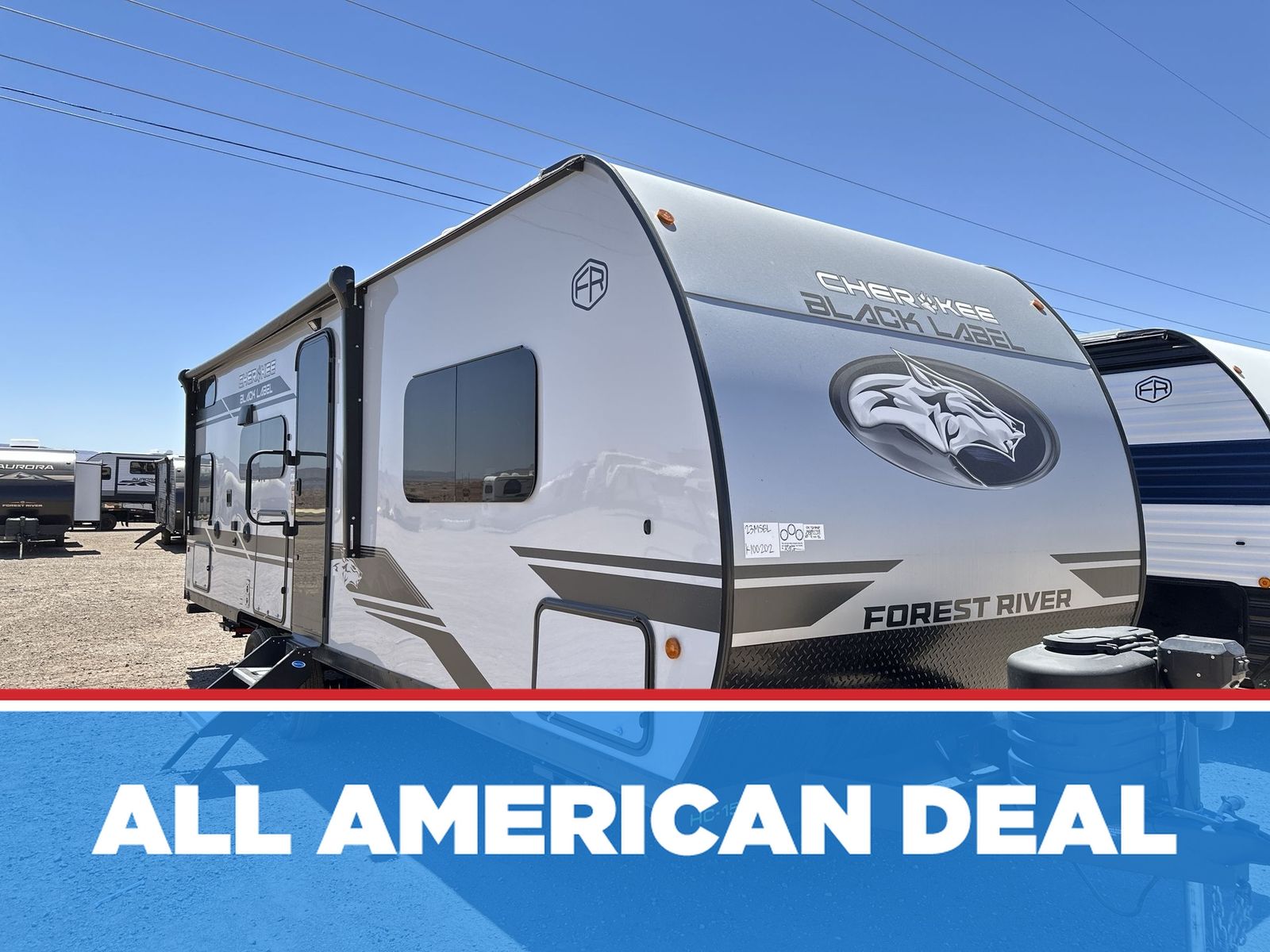 2026 Forest River RV Cherokee Grey Wolf Black Label 23MSBL