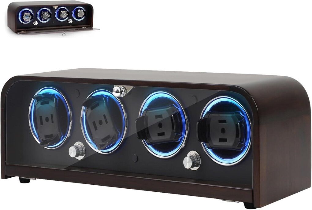 Watch Winder for Automatic Watches, 4-Slot