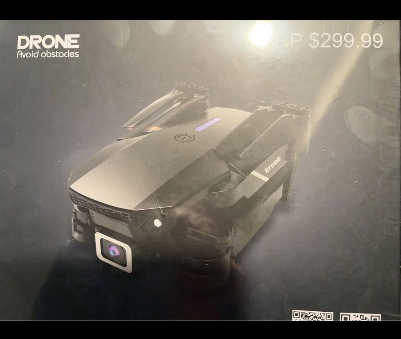 Drone Myshle SMS Drone Foldable Drone with 4K HD Camera Avoid Obstacles MSRP 299.99