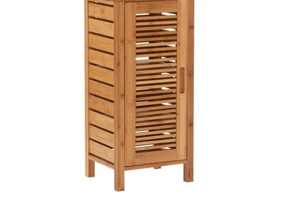 Small Bamboo Storage Cabinet