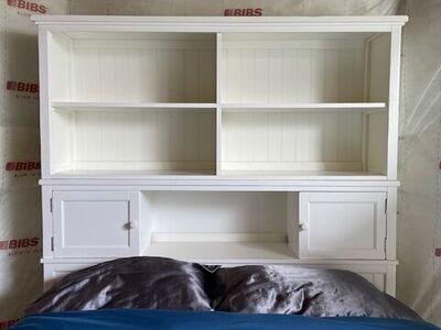 Pottery Barn Teen Beadboard Storage Bed - Queen Size - Excellent Used Condition - Quick Sale!