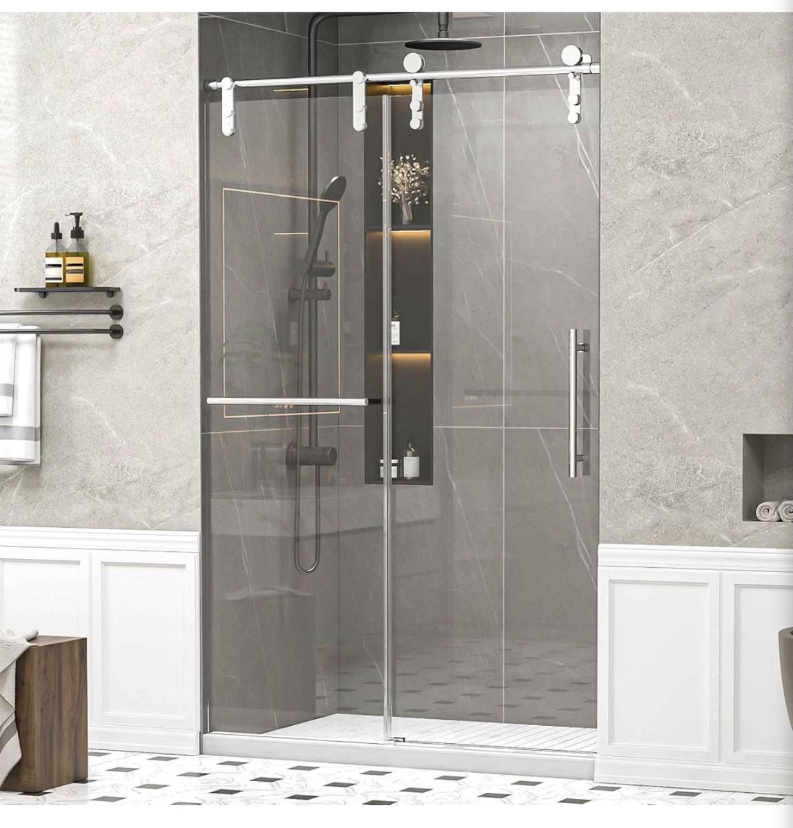 Frameless Glass Shower Door