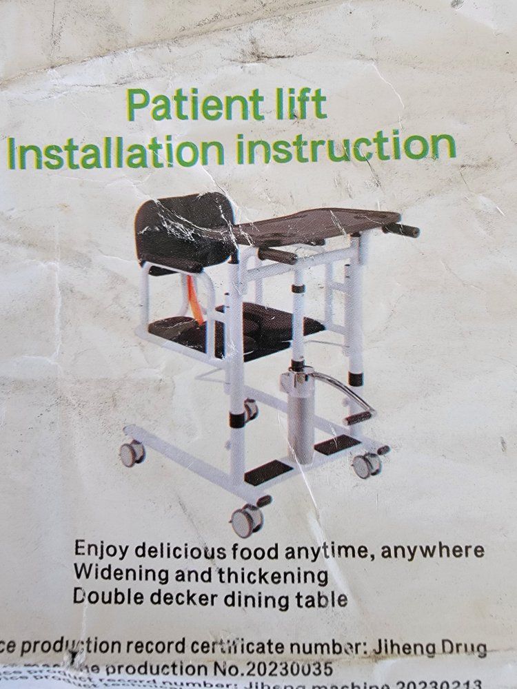 Patient lift.