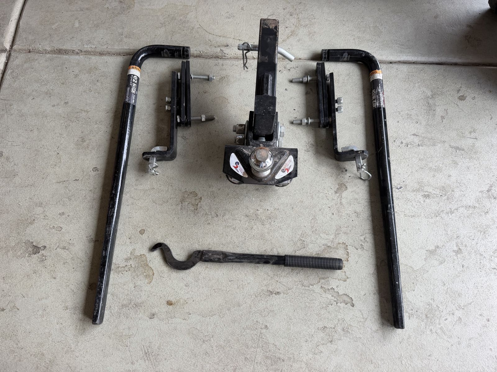 trailer hitch, and sway bars and accessories
